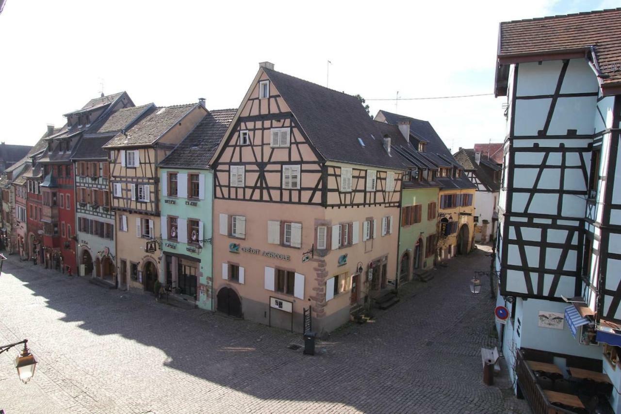 Chambre Chez L'Habitant - L Ecureuil - Coeur De Riquewihr - 2 Personnes Buitenkant foto